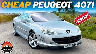 I BOUGHT A CHEAP PEUGEOT 407 COUPE FOR £900!