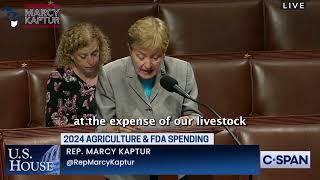 Rep. Kaptur Floor Remarks On Rider That Would Prevent USDA Enforcement Of Packers And Stockyards Act