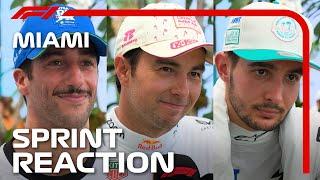 Drivers React After Action-Packed Sprint | 2024 Miami Grand Prix