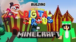 Building the Amazing Digital Circus Tent in Minecraft