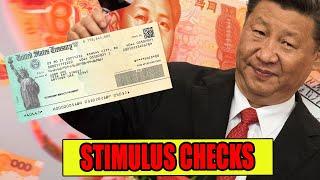 MASSIVE Stimulus Checks sent to Chinese | Economic Collapse