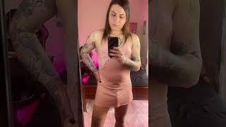 Trans girl Emma Ink wearing a babydoll #trans #tsgirl #tgirl