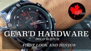 Gear'd Hardware Watch First Look and Review