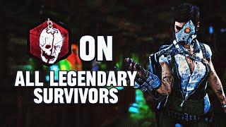 DbD Skull Merchant Mori on All Legendary Survivors