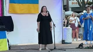 Liubov Maniuk speech @rec_visit  Ukrainian Cultural Fest 2024 West Palm Beach City