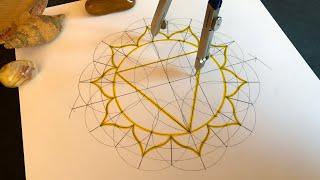 How to Draw the Solar Plexus Chakra Using Geometry