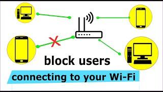 bloquer des machines connectés au WIFI | Block user to connect on my WIFI