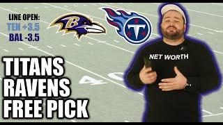 Titans vs Ravens Predictions | Free NFL Picks | Playoffs Football Betting ATS | Baltimore Tennessee