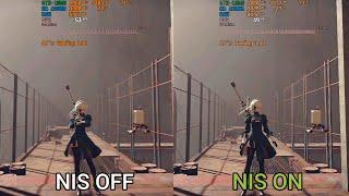 Nvidia Image Scaling (NIS) @ 67%- NieR Automata | GTX 1060 | Ryzen 5 2400G | 16GB RAM