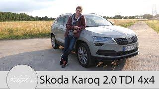 2018 Skoda Karoq 2.0 TDI 4x4 Fahrbericht / Simply clever bis in die letzte Ecke - Autophorie
