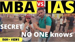 IAS vs. MBA (HARSH Reality NO ONE Knows) ft. @namanshrivastava  (Ex- BCG, UN) -The Shatakshi Show