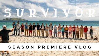  SURVIVOR WINNERS AT WAR | SEASON PREMIERE WATCH PARTY VLOG #1