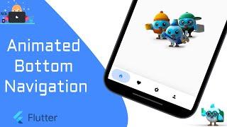 Animated Bottom Navigation Flutter UI || Bottom Navigation Flutter || Flutter