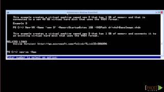 Hyper-V Server 2012 R2 Tutorials: Virtual Machines (PowerShell)  | packtpub.com