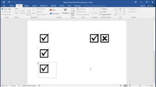 How To Insert Checkbox in Word: Create Checkbox for Fillable Forms in Word