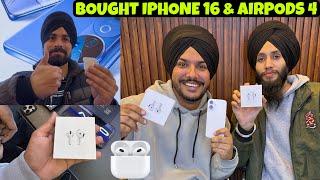 Bought New Iphone 16 & Airpods 4 *2  FUNNIEST VLOG EVER | Iwatch Gift