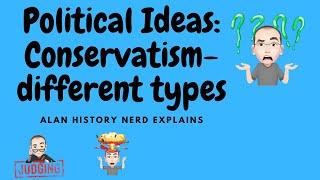 Political Ideas Conservatism Different Types