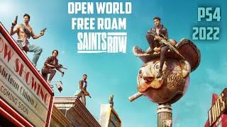 Saints Row 2022 - Open World Free Roam ( PS4 Gameplay )