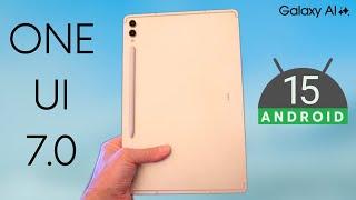 Samsung Galaxy Tab S9 Ultra One UI 7 Android 15 - RELEASE DATE