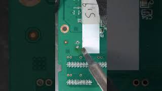 Solder-Hands-on teaching-Antminer S19 control board soldering electrolytic capacitor | soldadura