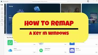 How to Remap Your Keyboard On Windows #techtips #microsoft