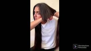 Long Hair To Short Hair Cut  || Beautiful Girl Long Hair To Short Hair Cut || Short Girl Hair Cut