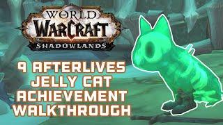 Where to find all the jelly cats for the 9 Afterlives achievement | WoW Shadowlands