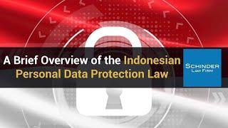 A Brief Overview of the Indonesian Personal Data Protection Law