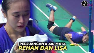 Ditutup Dengan Air Mata..!! Perjuangan Heroik Rehan Lisa Menahan Sakit di Semifinal French Open 2022