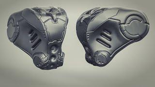 BRUSH settings for HARD SURFACE sculpting in Blender