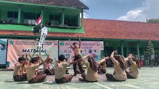 Penampilan demo eskul pramuka MAN 1 Bekasi