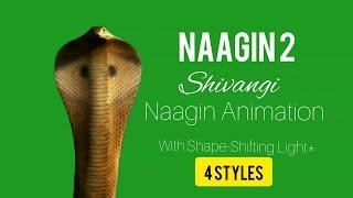 #Naagin2 #Shivangi Animation | Maha Naagrani Shivangi Green Screen