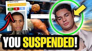 BREAKING NEWS: Ryan Garcia SUSPENDED for 1 Year and FINED!