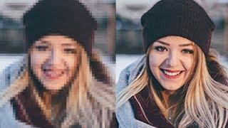 How to Improve Photo/Image Quality (Low to High Resolution) in Photoshop CS6 - Photoshop Tutorial