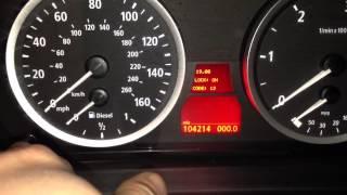 How to check engine temperature in BMW 5 series E60