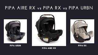 Comparing NUNA PIPA Models: AIRE RX, RX, and URBN Detailed Review | Destinationbabykids.com