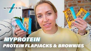 MyProtein Flapjack & Brownie Taste Test