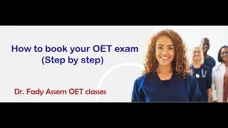 How to book your OET exam (Step by Step)