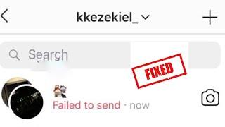 Failed To Send Direct Message Instagram Fix