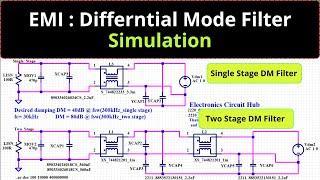 How to Design a Differential Mode Filter Using LTspice