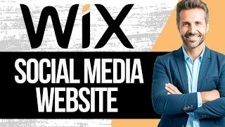 How to Make a Social Media Website with Wix | Full Tutorial 2024