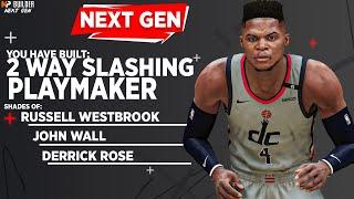 BEST 2 WAY SLASHING PLAYMAKER BUILD ON NBA 2K21!