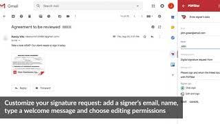 PDFfiller for Gmail