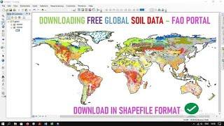 Download Soil data & Prepare Soil Type Map in ArcGIS |Soil Map Any study Area And Classify Soil Type