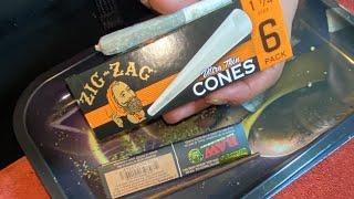 ZIG-ZAG Ultra Thin Pre Rolled Paper Cones