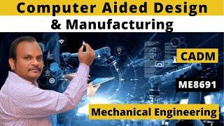 How to Pass Computer Aided Design and Manufacturing | CADM | ME8691 | Mech