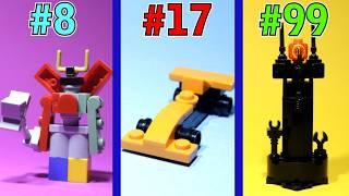 I built 100 things out of 20 LEGO Pieces Part 4