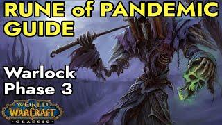 Warlock Rune of Pandemic Guide | WoW Classic SoD