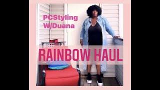 Rainbow Haul Plus Size Edition: PocketChangeStyling W/Duana