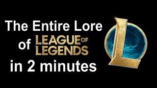 The Lore of League in 2 Minutes